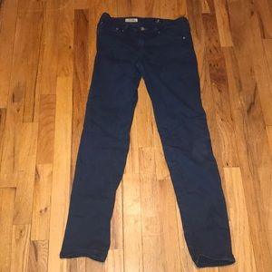 AG stilt cigarette Jean! Teal size 28
